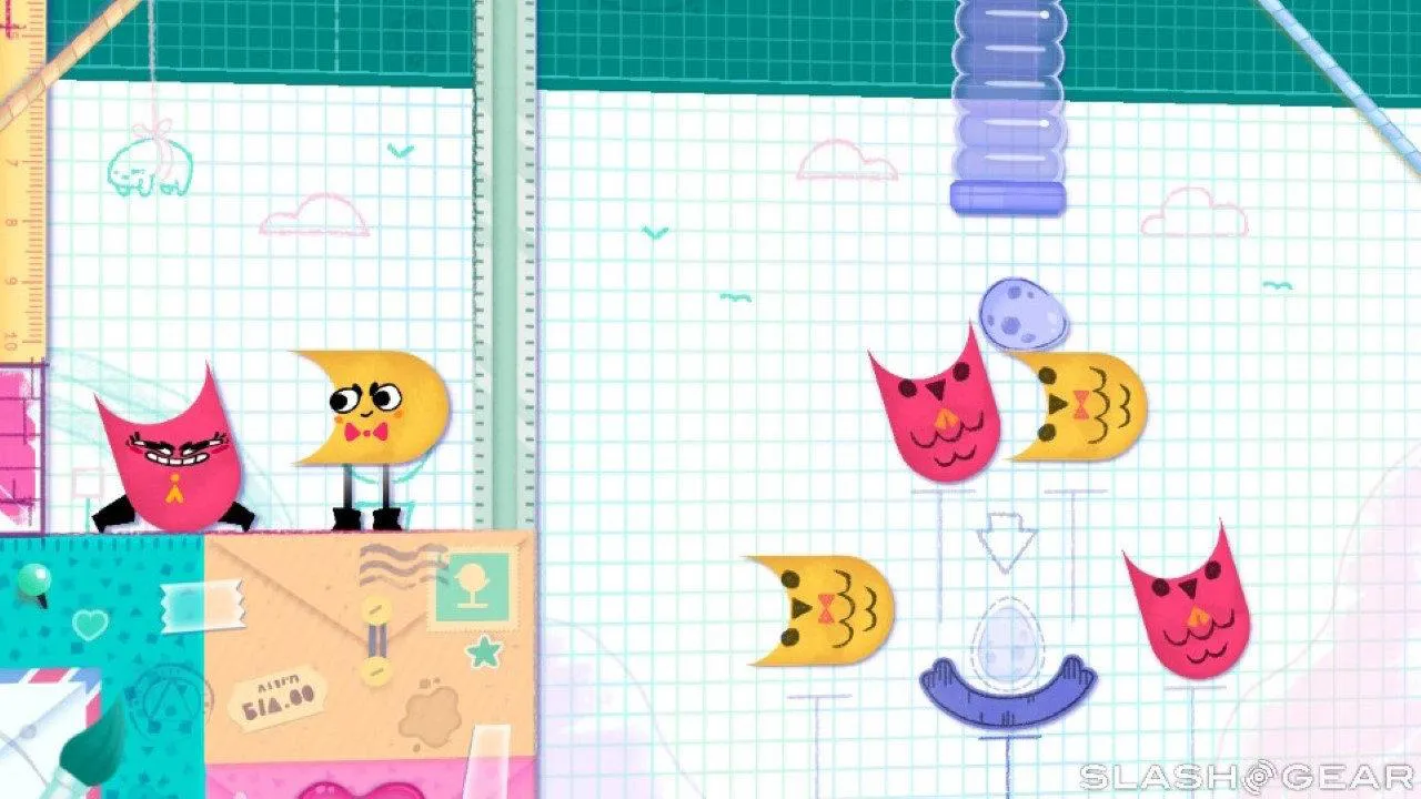 Snipperclips is Nintendo's new adorable co-op puzzle game for the