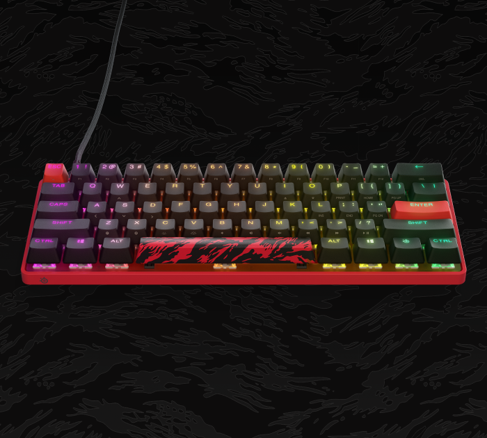 Steelseries Apex 9 Mini gaming keyboard has custom-built OptiPoint