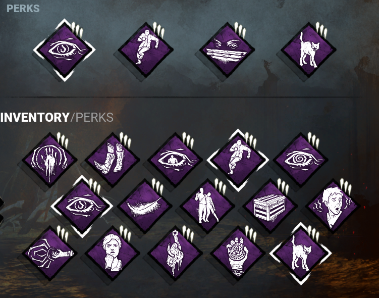 Dead by Daylight Survivor Perks.