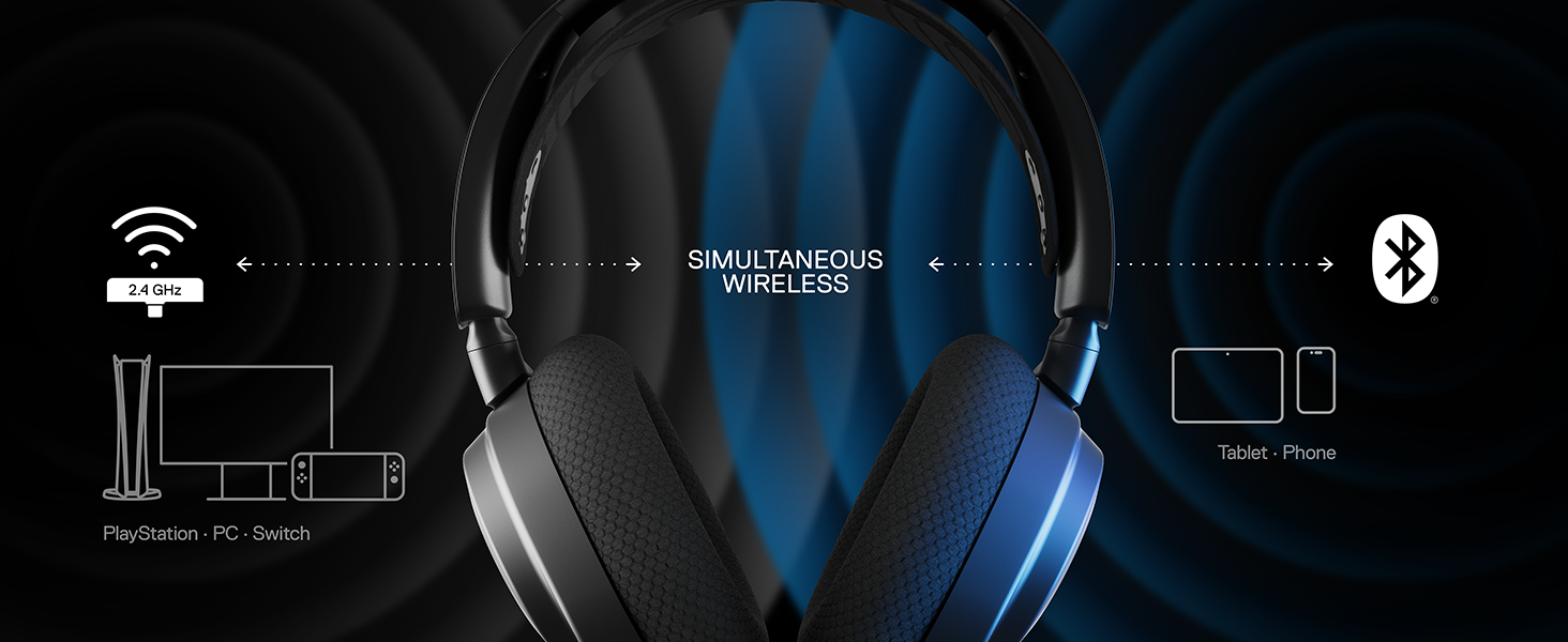 Switch wireless headset