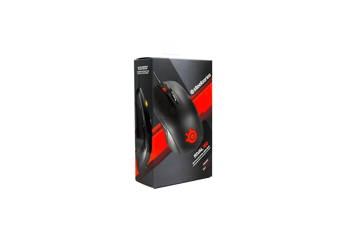 Rival 100 Illuminated 6-Button Optical Gaming Mouse | SteelSeries