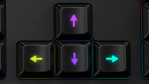 Individual Key Illumination