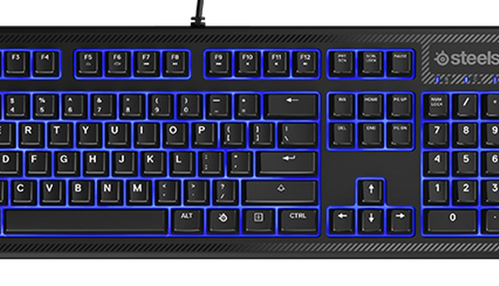 Apex 100 Backlit AntiGhosting Membrane Gaming Keyboard SteelSeries