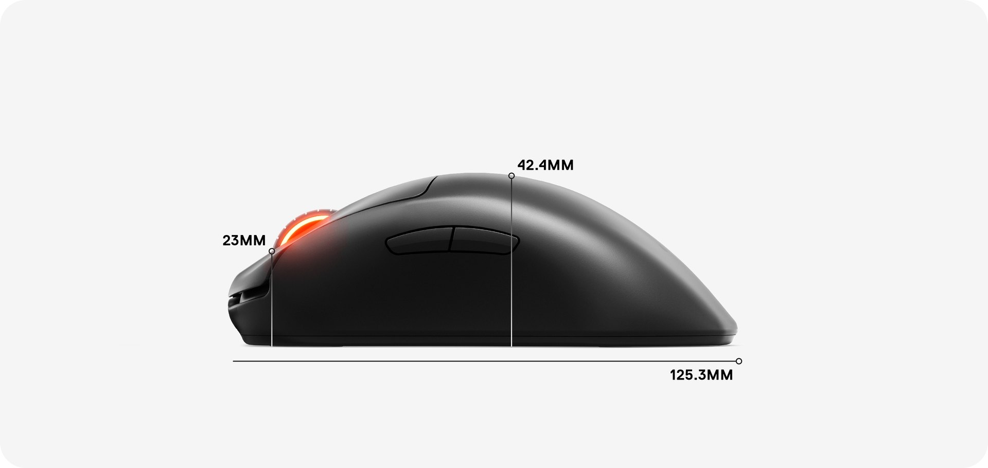 Prime Wireless | Lightweight Ultra-fast FPS Gaming Mouse | SteelSeries