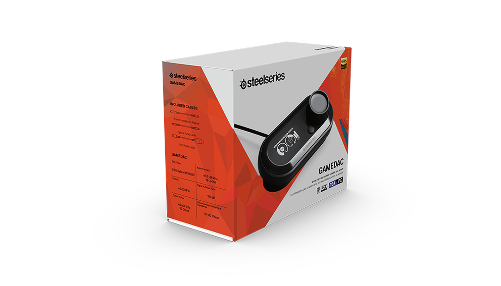 
 GameDAC exterior packaging
 