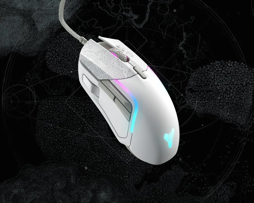 
 A direct view of the Rival 5: Destiny Edition.
 