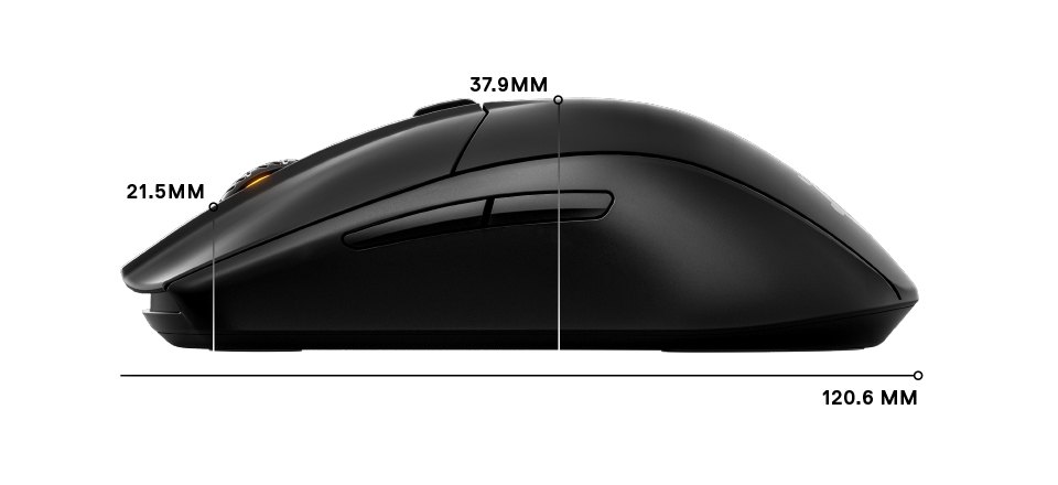 mouse with buttons on top