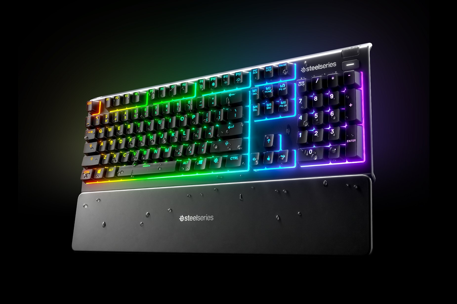 steelseries apex 3 backlit gaming keyboard